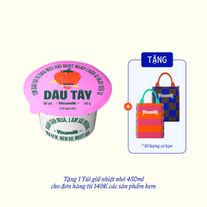 Kem hộp Vinamilk Dâu 90ml